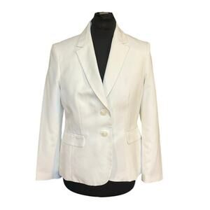 Jones Studio Seperares Blazer White Career Suit Jacket Size 12